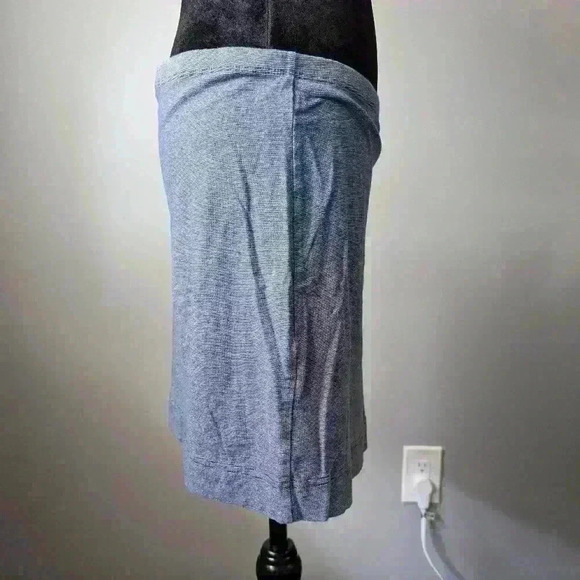 H&M Basic Blue Skirt Bodycon Size L - Picture 4 of 5